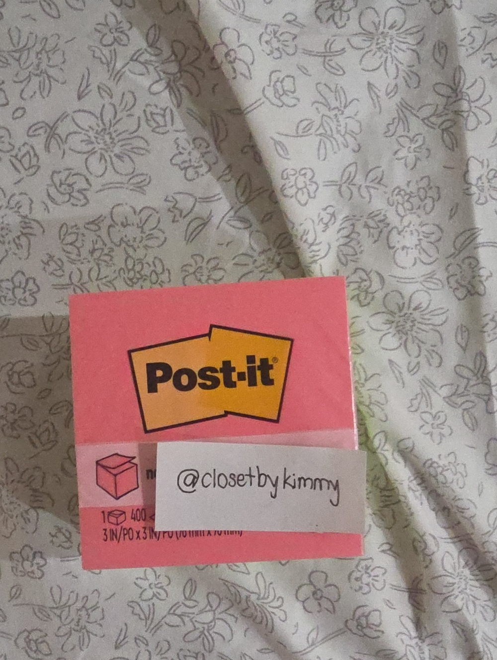 Post-it Notes Cube - Pink